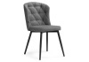 Стул Алиссум велюр velutto 12, черный