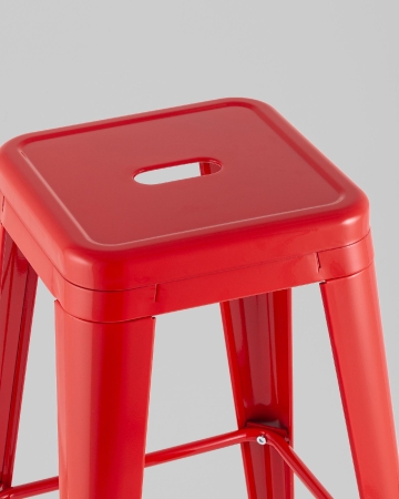 Стул барный TOLIX красный глянцевый KD