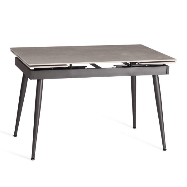 Стол обеденный Lord Grey/Лорд Грей светло-серый и черный