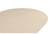 Керамический стол Трейси 90 okara light yellow, черный