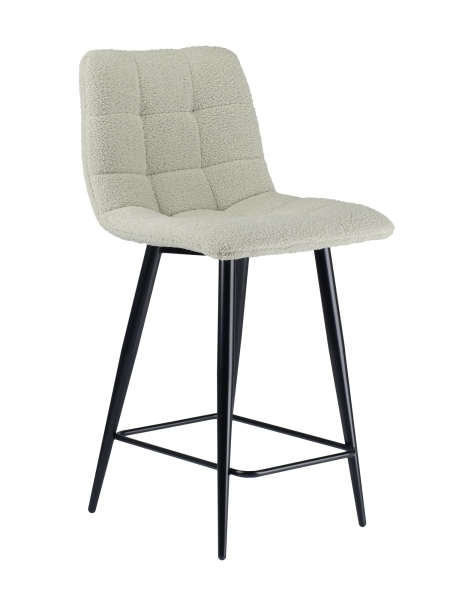 Стул полубарный Base экомех шалфейный HUSH 690 60см