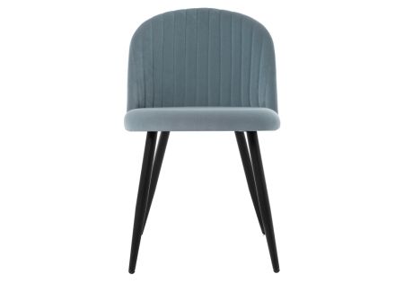 Стул Gabi 1 светло-синий, черный