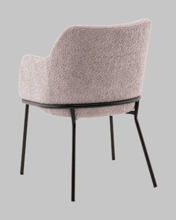 Стул с подлокотниками Кози new ткань букле серый