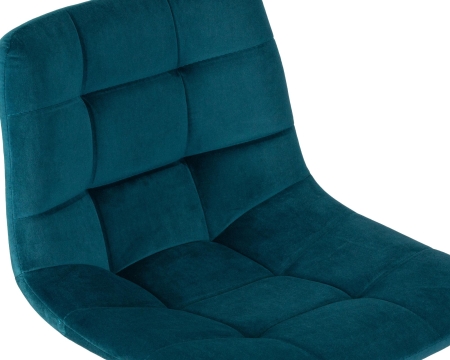 Набор 2 шт Стул барный TAILOR, морской волны велюр (MJ9-99)