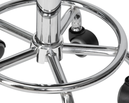 Табурет мастера BILLY серебрянный Табурет мастера BILLY серебрянный