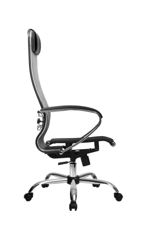 Компьютерное кресло 4 MPRU черный, с подлокотниками