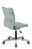 Кресло CH-330M и LT-28 без подлокотников серо-голубой, крестовина металл