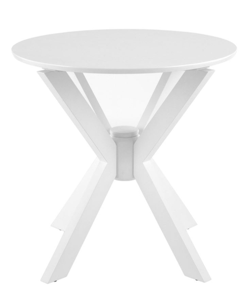 Стол Милан 800 не раскладной, белая эмаль