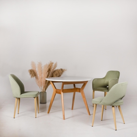 Кресло Ledger Син Эко НДуб