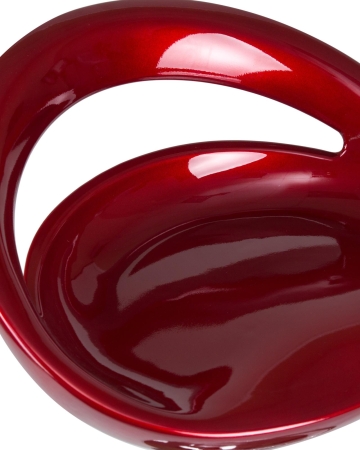 Набор 2 шт Стул барный DISCO, бордовый металлик