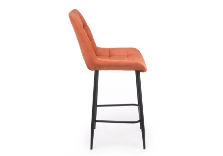 Барный стул Челси 360 терракотовый (zd 432), черный np