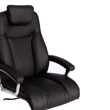 Кресло Trust (max) экокожа, черный