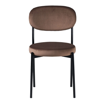 Стул Maso велюр коричневый