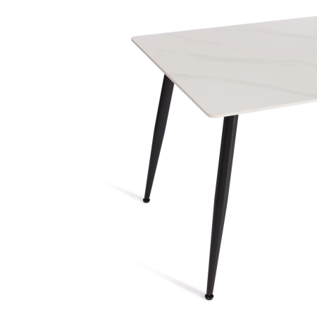 Стол обеденный Austen/Остин белый и черный