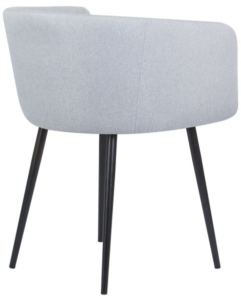 Стул обеденный ALINA серо-голубая ткань LAR-106D-23