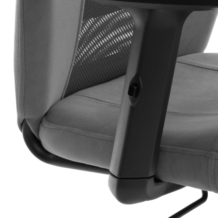 Кресло AVIATOR PLT metalBL серый, черный