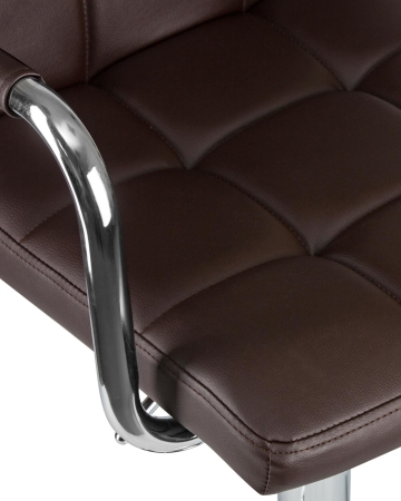 Набор 2 шт Стул барный KRUGER ARM, коричневый