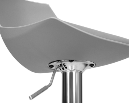 Набор 2 шт Стул барный ROCKY серый