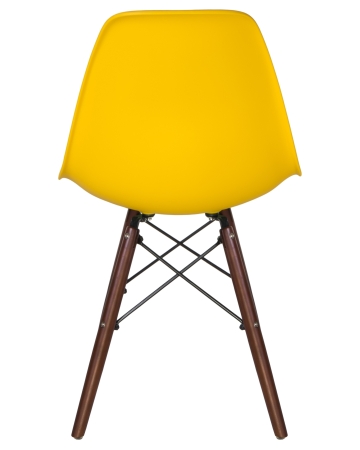 Стул обеденный LMZL-PP623 ножки темный бук сиденья желтый