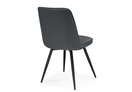 Стул на металлокаркасе Texas 3 поворотный темно-серый, черный Стул на металлокаркасе Texas 3 поворотный темно-серый, черный