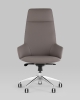 Кресло руководителя Bow TopChairs серый
