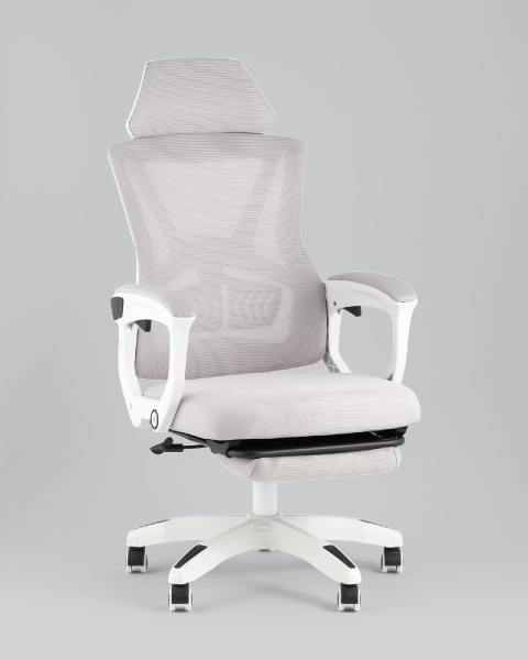 Кресло офисное TopChairs Vecto серый