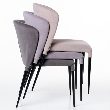 Стул Albert (Альберт) бархат бежевый