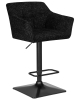 Стул барный RALF черный твид LEO18