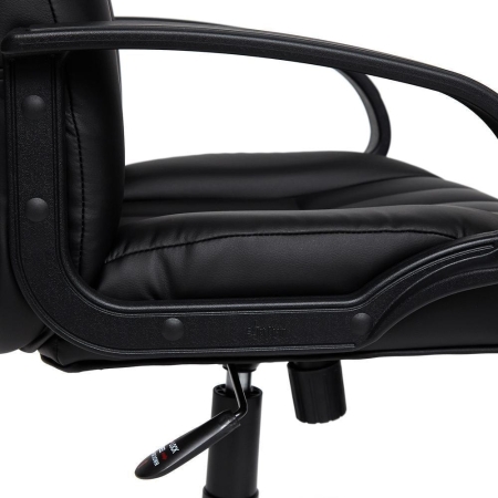 Кресло СН833 экокожа, черный