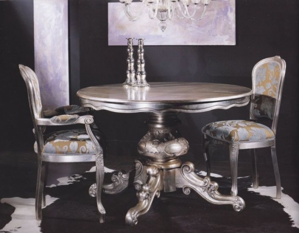 3004/TR Стол GOLD LEAF золото