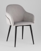 Стул Новел New велюр светло-серый