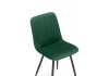 Стул на металлокаркасе Дани зеленый (zd 667), черный np