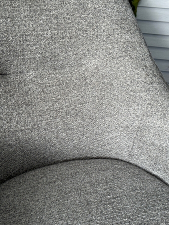 Стул STAMEN ткань DAVIS RETRO BLISS 85, серый, черный каркас