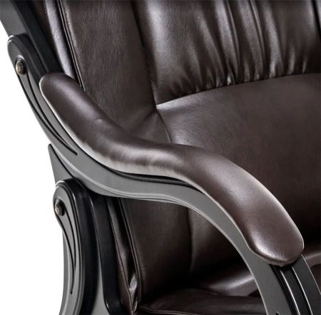 Кресло-качалка Сенатор 77 венге, Орегон перламутр-120