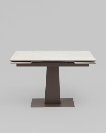 Стол Арнон 120-180/80/76 см керамика Carmen light grey