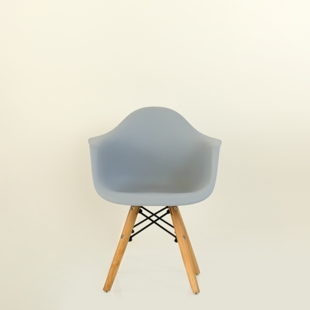 Кресло N-2 Eames Style детское светло-серый