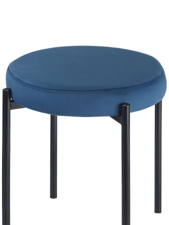 Табурет Maso велюр синий