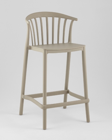 Стул полубарный Campo пластик зеленый