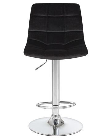 Набор 2 шт Стул барный TAILOR, черный велюр (MJ9-101)