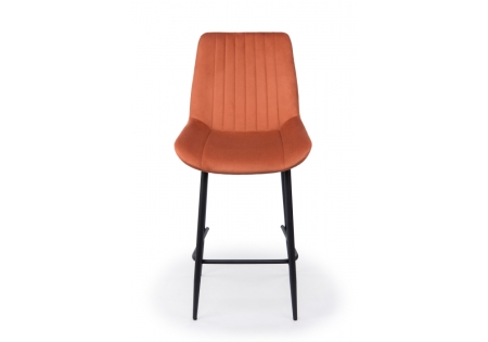 Барный стул Седа терракотовый (zd 432), черный