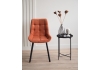 Стул на металлокаркасе Челси 360 П терракотовый (zd 432), черный np