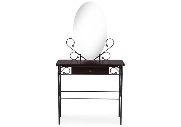 Стол деревянный Клео 3 черный, венге