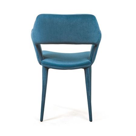 Стул Woddy бархат сине-зеленый
