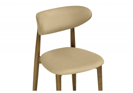 Стул деревянный Фарго бежевый, орех