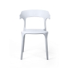 Стул Leo, первичный пластик белый