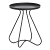 Столик журнальный GLAND металл, 40*40*45 см, черный