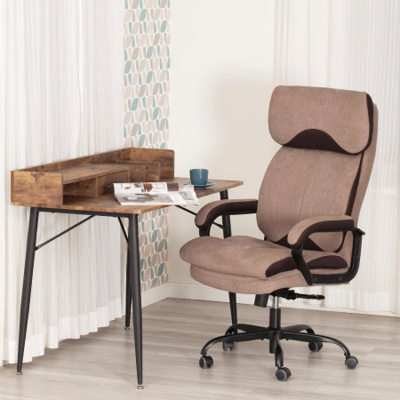 Кресло Duke metalBL светло-коричневое