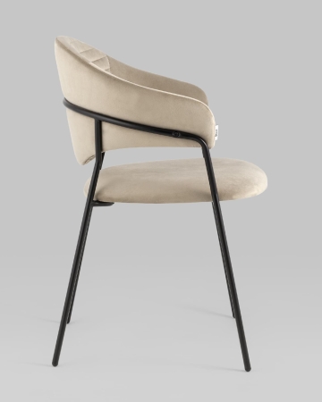 Стул Алексис велюр капучино 2 шт.