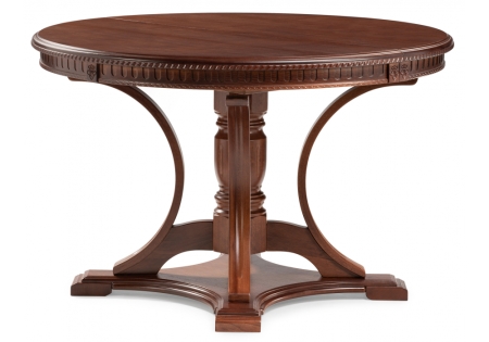 Стол деревянный Нозеан круглый миланский орех