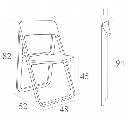 Стул пластиковый Siesta Contract Dream